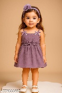 Private Label AL Qaswa Baby Girls Dress Purple 16 Size