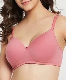 Clovia Womens Padded Bra Pink Colour 85cm
