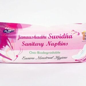 Janaushadhi Suvidha Sanitary Napkins Made In India 10 Pads