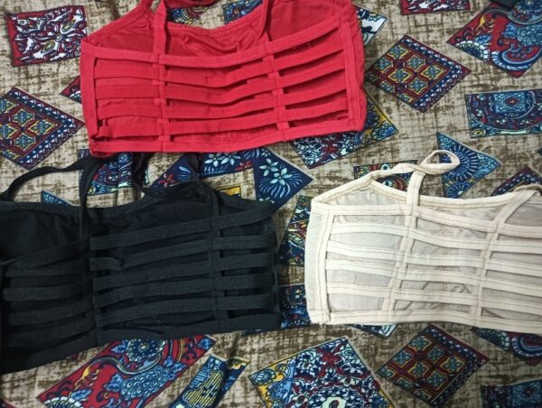Private Label Pack Of 3Each Six Straps Sports Bra 6 Patti Sports Bra Women Free Size