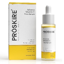 Proskire Vitamin C Face Serum With Ferulic Acid Mandarin Orange Ext For Dark Spots 30ml