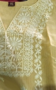 Private Label Womens Kurta Set XL Size Musterd Colour