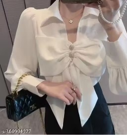 Private Label Womens White Top S Size