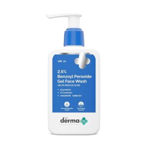 The Derma Co Benzoyl Peroxide Gel Face Wash 100ml