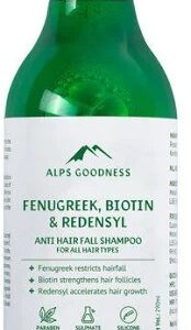 Alps Goodness Fenugreek Biotin Redensyl Anti Hairfall Shampoo for All Hair Types 500ML