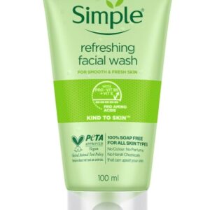 Simple Kind To Skin Refreshing Facial Wash 100 ml