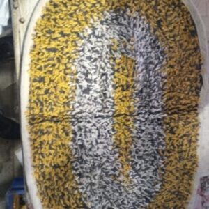 Private Label Cotton Door Mat YELLOW