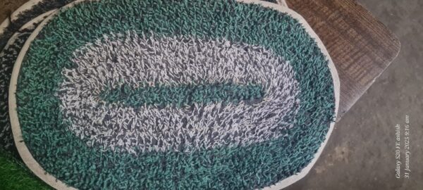 Private Label Cotton Door Mat Multicolor
