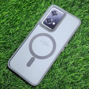 Private Label Back Cover Case Compatible with Magsafe Designed for OnePlus Grey