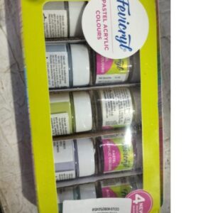 Fevicryl New Pastel Acrylic colours PACK OF 10 15 ML EACH