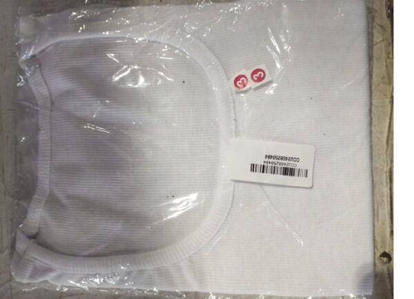 Private Label WOMEN CROP TOP FREE SIZE WHITE