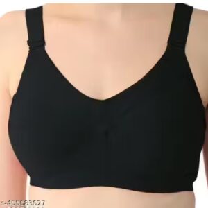 Private Label Women Black Colour Bra Free Size
