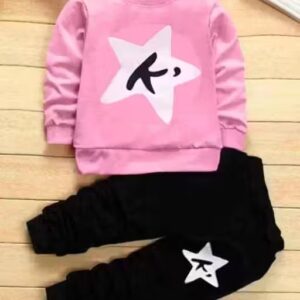 Private Label Born Baby Dress Kids Girls Pink And Black Colour Free Size