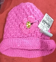 Manish Pink Colour Woolen Cap