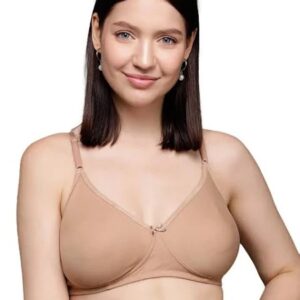 Clovia Beige Colour Women Bra 90 Cm