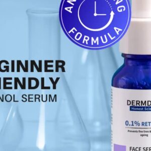 DERMDOC 0 1 PERCENT Retinol Face Serum 15 ml