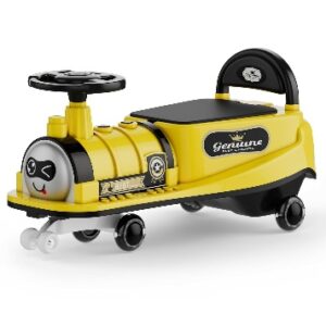 Joi Ride Train Car for Kids Yellow And Black