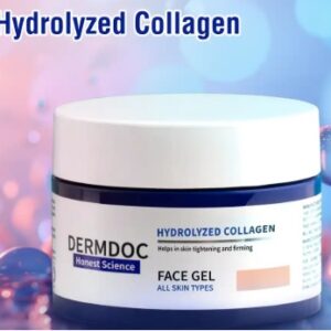 DERMDOC by Purplle Hydrolyzed Collagen Skin Tightening Face Gel 50 gm