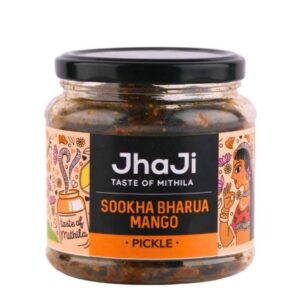 JhaJi Taste of Mithila Aam ka Sookha Bharua Achar 250GM