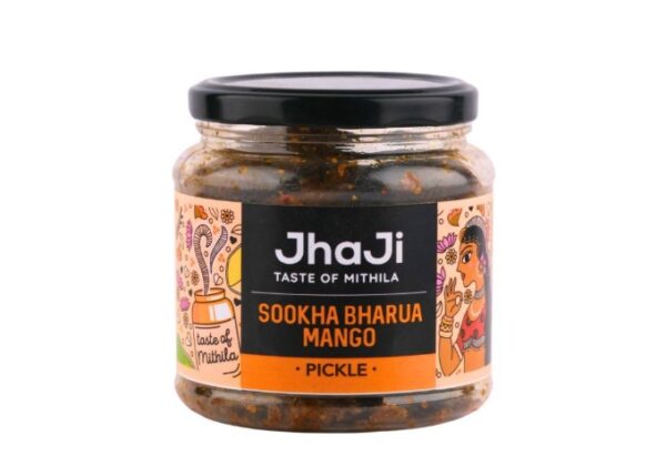 JhaJi Taste of Mithila Aam ka Sookha Bharua Achar 250GM