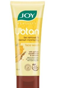 JOY UBTAN TAN REMOVAL AND BLEMISH MINIMIZING FACE WASH 15 ML