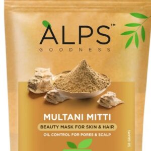 Alps Goodness Multani Mitti Beauty Mask for Skin AND Hair 50 gm