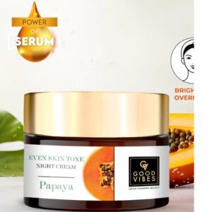 Goodvibesonly Papaya Even Skin Tone Night Cream 50GM
