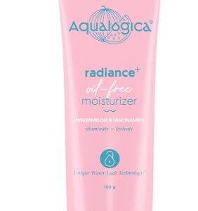 Aqualogica Radiance Oil Free Moisturizer with Watermelon Niacinamide for Deeply Nourished 100g