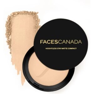 FACESCANADA Weightless Stay Matte Finish Compact Powder Natural 9g