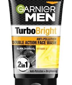 Garnier Men Turbo Bright AntiPollution Face Wash 100g