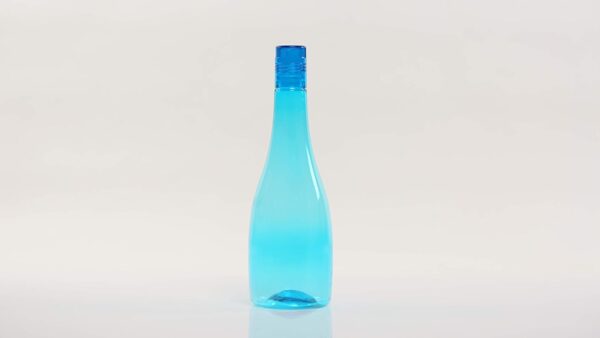 Private Label Blue Water Bottle 1000ml
