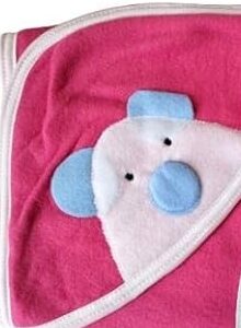 Private Label Fleece Baby Blanket Rani Pink