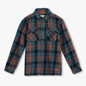 POINT COVE Boys Checked Slim Fit Cotton Shirt with Flap Pockets multi Size 13 to 14y
