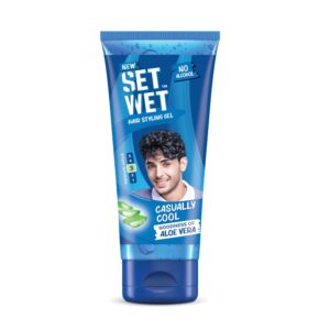 Set Wet Styling Hair Gel for Men Casually Cool 50gm