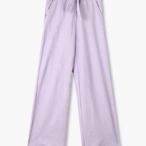 RIO GIRLS Girls High Rise Relaxed Fit Pants lilac Size 9to10y