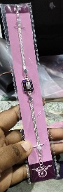 Private Label Silver Colour Rakhi