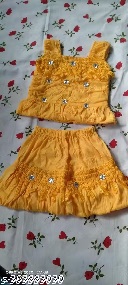 Private Label Girls Dress Yellow Colour 20 Size