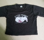 Private Label Womens Black Crop Top XS Size
