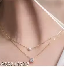 Private Label Shimmering Beautiful Necklace Goldren