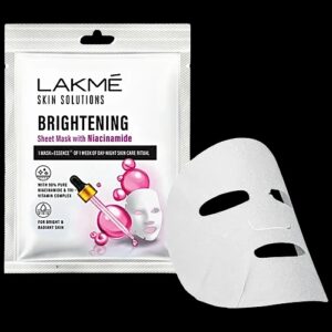 Lakme Skin Solutions Brightening Sheet Mask With Niacinamide 25 ml 1 pc