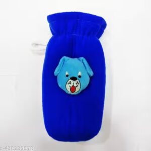 Private Label Soft Velvet Baby Milk Bottle Cover Royel Blue