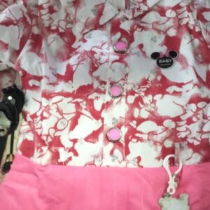 Private Label KIDS FROCK FREE SIZE PINK