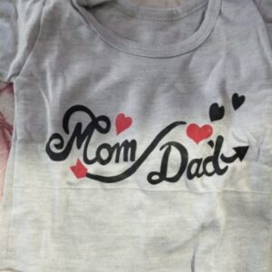 Private Label BOYS COLOTH SET GREY AND BLACK FREE SIZE