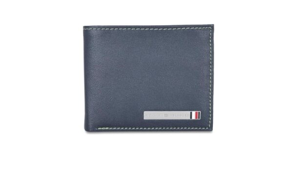 Tommy Hilfiger Navy Leather Mens Wallet