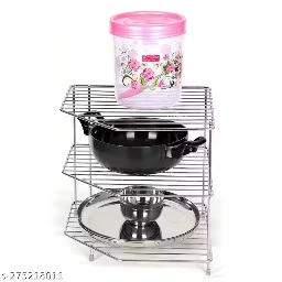 Private Label Stainless Steel Kitchen Corner Rack