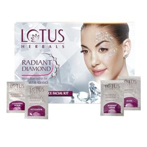 Lotus Herbals Radiant Diamond Cellular Radiance 1 Facial Kit 37g