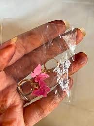 Private Label Beautiful Earring Gor Women Pink Colour