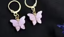 Private Label Beautiful Earring Gor Women Purple Colour