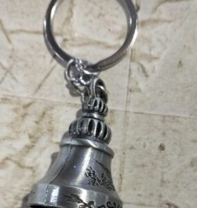 Private Label Handcrafted Metal Bell Keychains