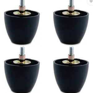 Private Label 4 Pcs Plastic Sofa Legs Round